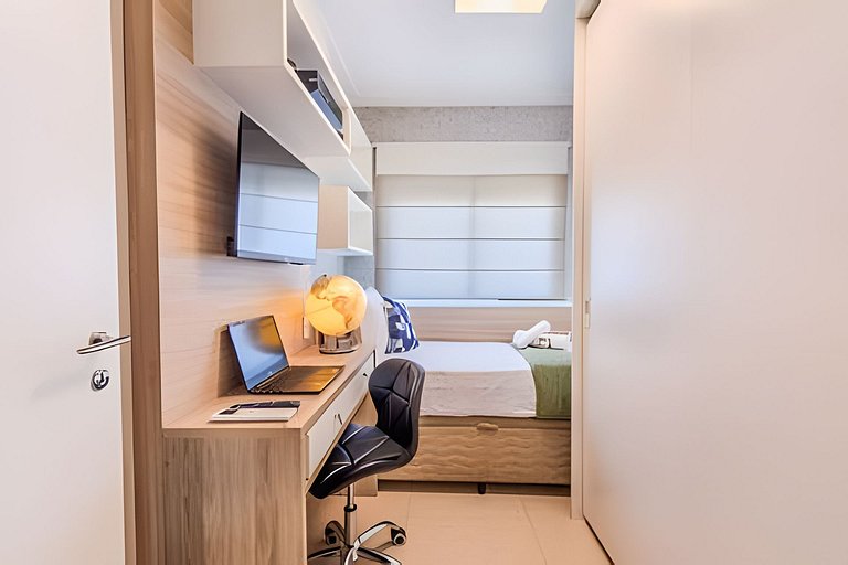 A3/202-Duplex 2Q+Ar+SPA ao lado MorumBIS-Einstein