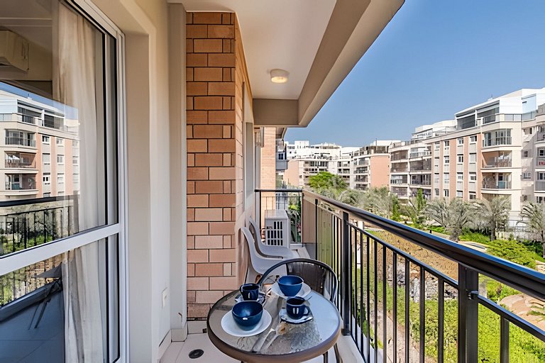 A3/202-Duplex 2Q+Ar+SPA ao lado MorumBIS-Einstein