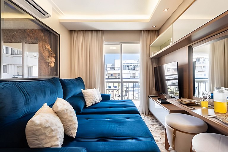A3/202-Duplex 2Q+Ar+SPA ao lado MorumBIS-Einstein
