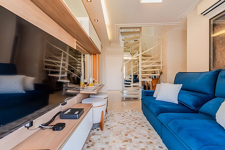 A3/202-Duplex 2Q+Ar+SPA ao lado MorumBIS-Einstein