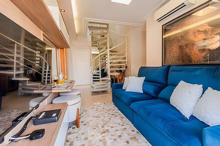 A3/202-Duplex 2Q+Ar+SPA ao lado MorumBIS-Einstein