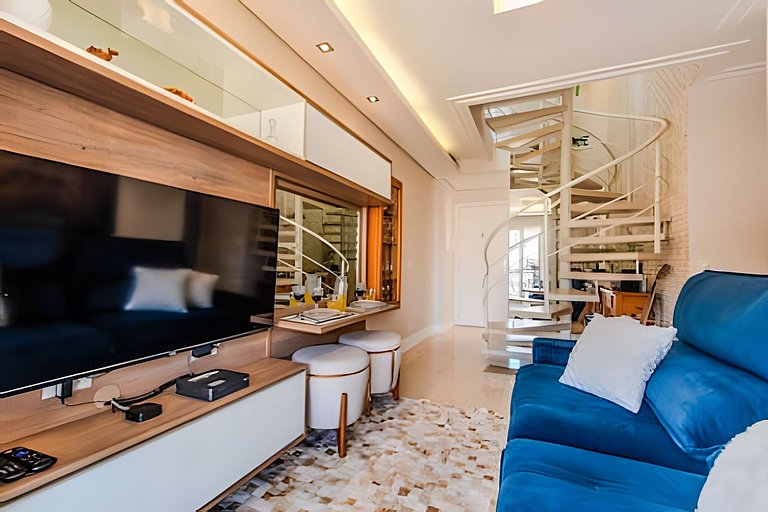 A3/202-Duplex 2Q+Ar+SPA ao lado MorumBIS-Einstein