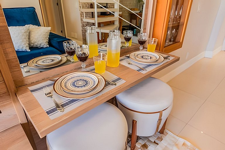 A3/202-Duplex 2Q+Ar+SPA ao lado MorumBIS-Einstein
