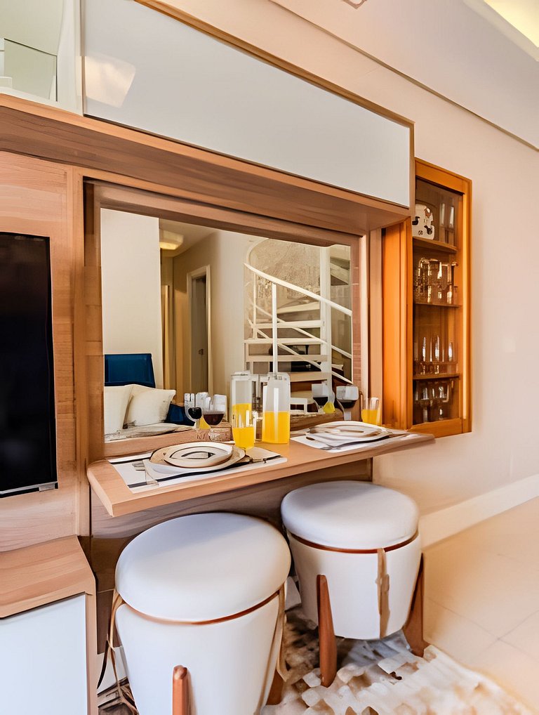 A3/202-Duplex 2Q+Ar+SPA ao lado MorumBIS-Einstein