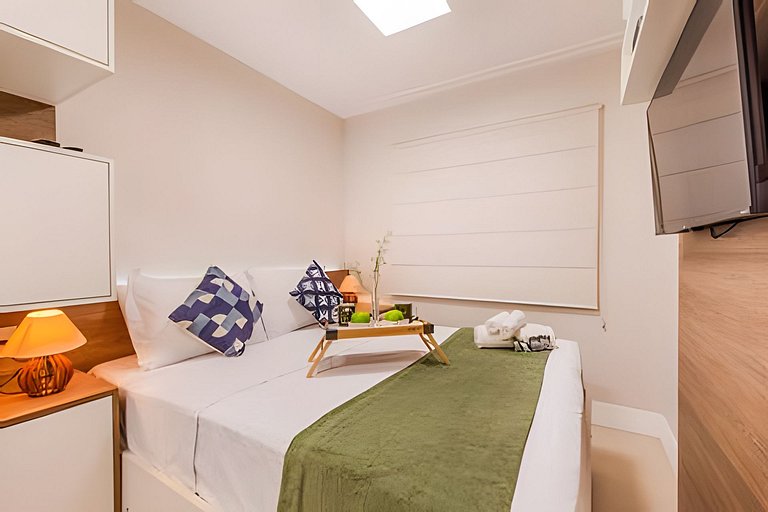 A3/202-Duplex 2Q+Ar+SPA ao lado MorumBIS-Einstein
