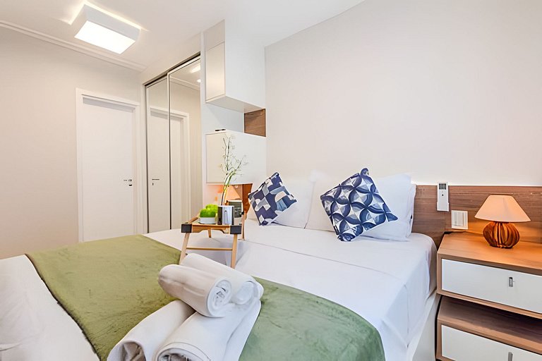 A3/202-Duplex 2Q+Ar+SPA ao lado MorumBIS-Einstein