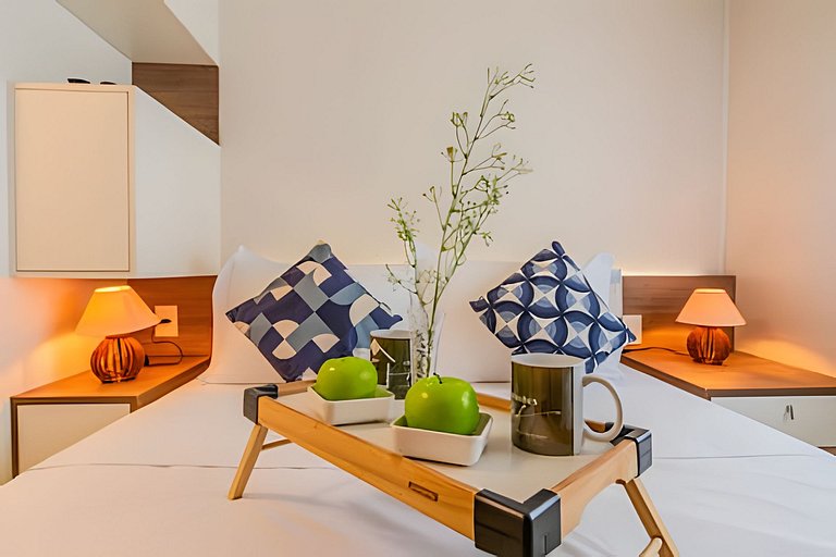 A3/202-Duplex 2Q+Ar+SPA ao lado MorumBIS-Einstein