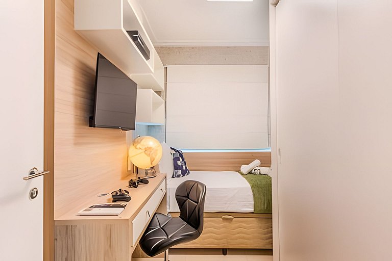 A3/202-Duplex 2Q+Ar+SPA ao lado MorumBIS-Einstein