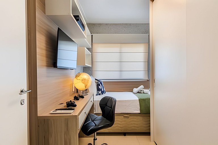 A3/202-Duplex 2Q+Ar+SPA ao lado MorumBIS-Einstein