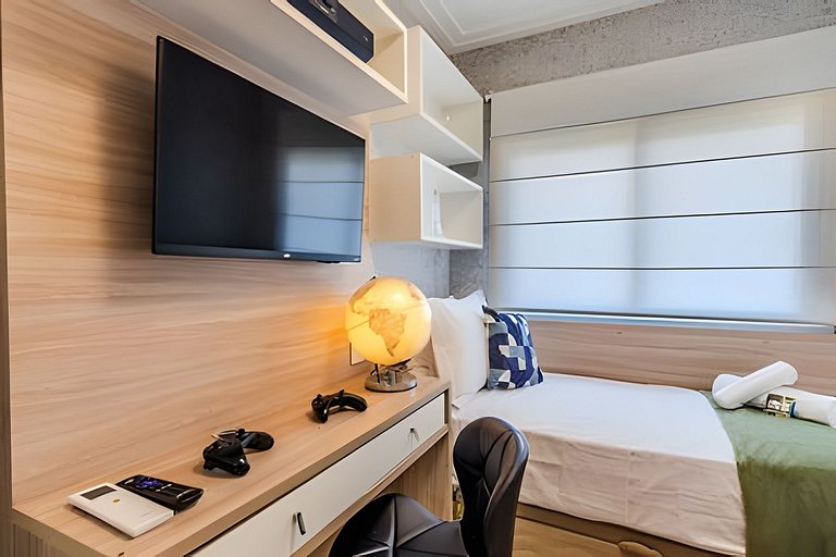 A3/202-Duplex 2Q+Ar+SPA ao lado MorumBIS-Einstein