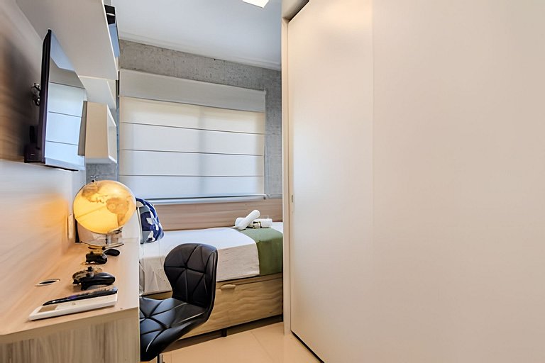 A3/202-Duplex 2Q+Ar+SPA ao lado MorumBIS-Einstein