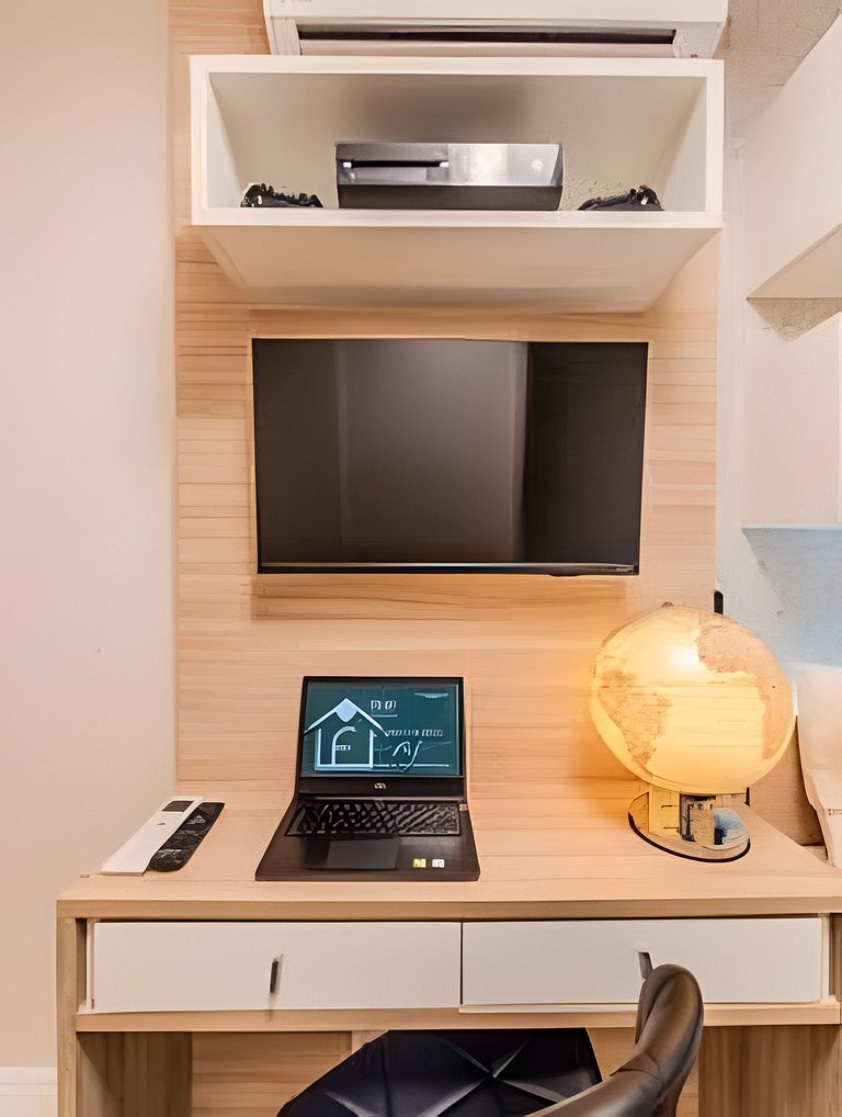 A3/202-Duplex 2Q+Ar+SPA ao lado MorumBIS-Einstein