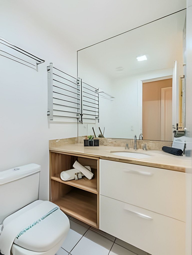 A3/202-Duplex 2Q+Ar+SPA ao lado MorumBIS-Einstein