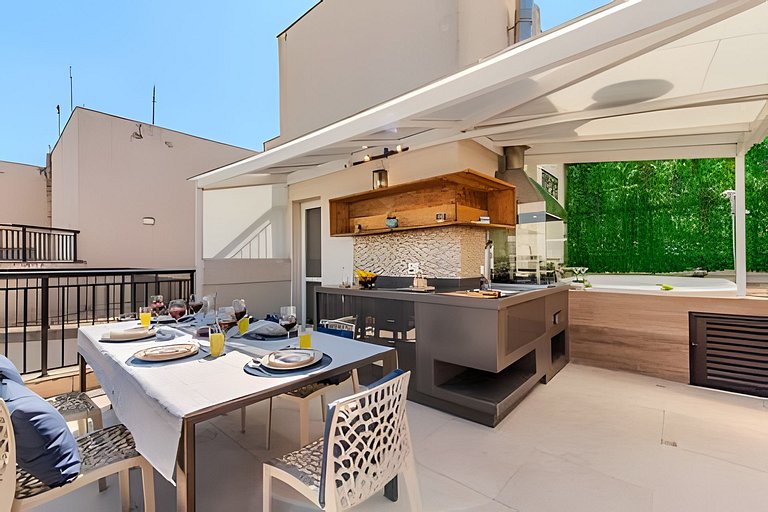 A3/202-Duplex 2Q+Ar+SPA ao lado MorumBIS-Einstein