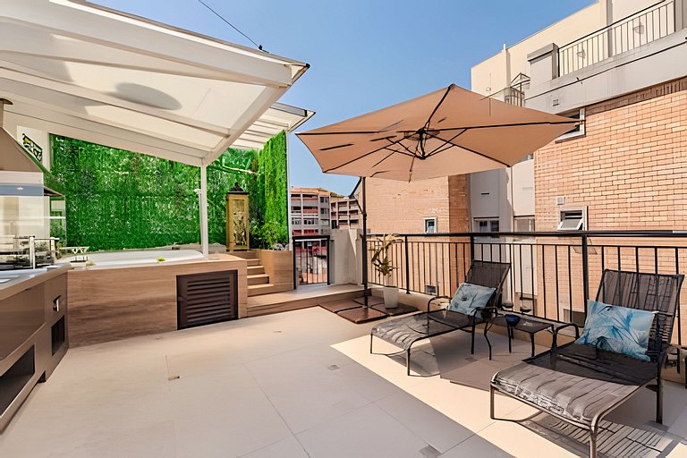 A3/202-Duplex 2Q+Ar+SPA ao lado MorumBIS-Einstein