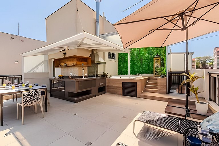 A3/202-Duplex 2Q+Ar+SPA ao lado MorumBIS-Einstein