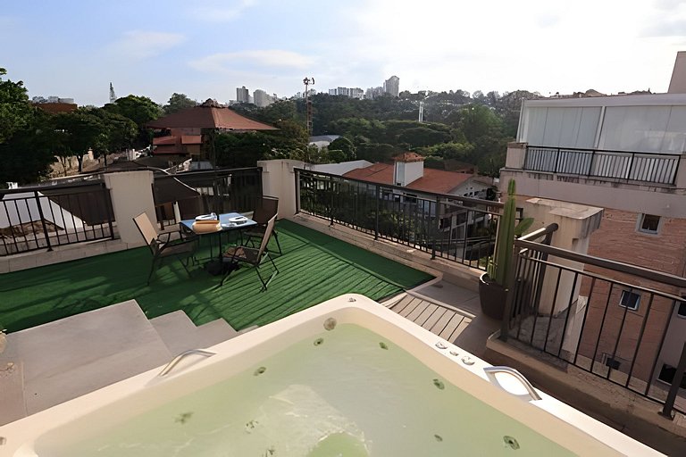 A6/404-Duplex ao lado MorumBIS Einstein c/ Jacuzzi