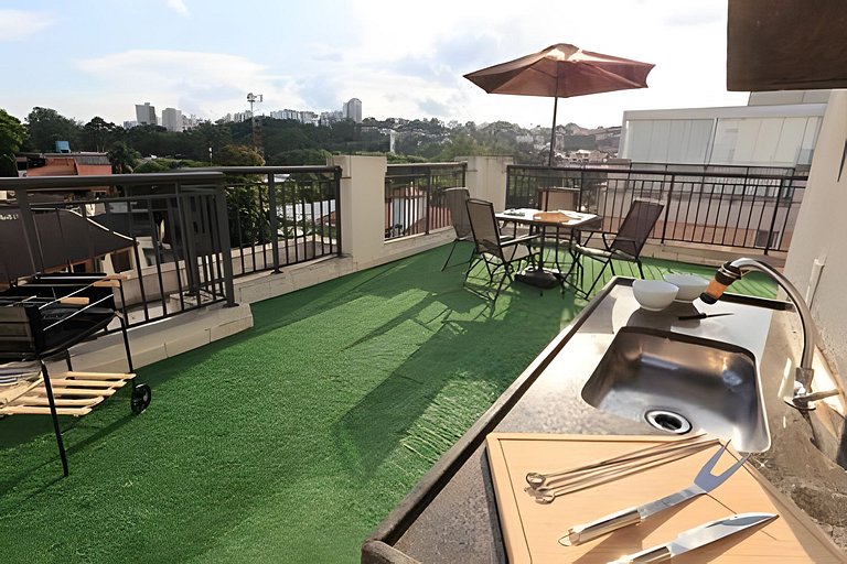 A6/404-Duplex ao lado MorumBIS Einstein c/ Jacuzzi