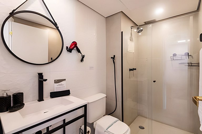 MP/1212-Flat no Mercure Pinheiros e garagem grátis