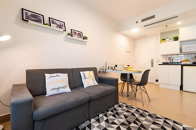 MP/1212 Flat Pinheiros | Próx HC + Vaga Grátis