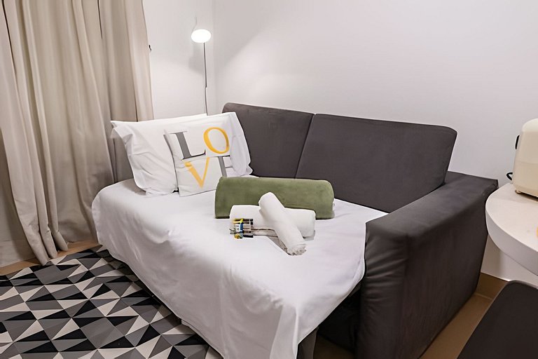 MP/1212-Flat no Mercure Pinheiros com Garagem