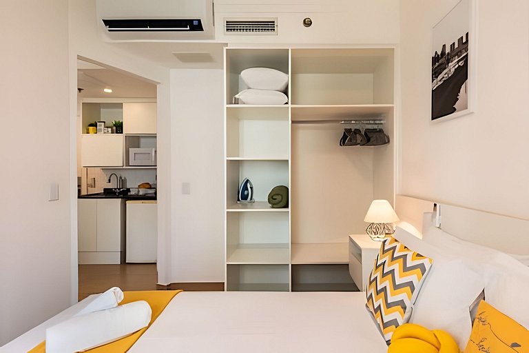 MP/1212 Flat Pinheiros | Próx HC + Vaga Grátis