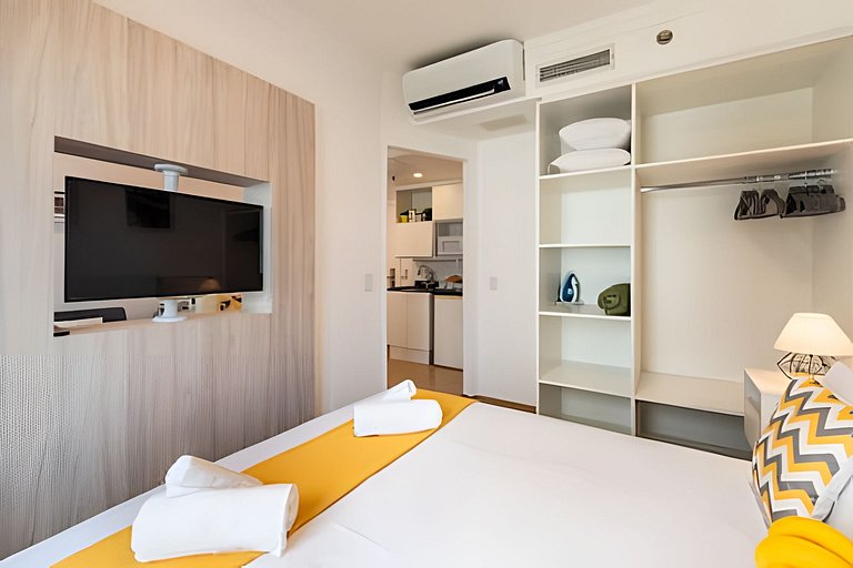 MP/1212 Flat Pinheiros | Próx HC + Vaga Grátis