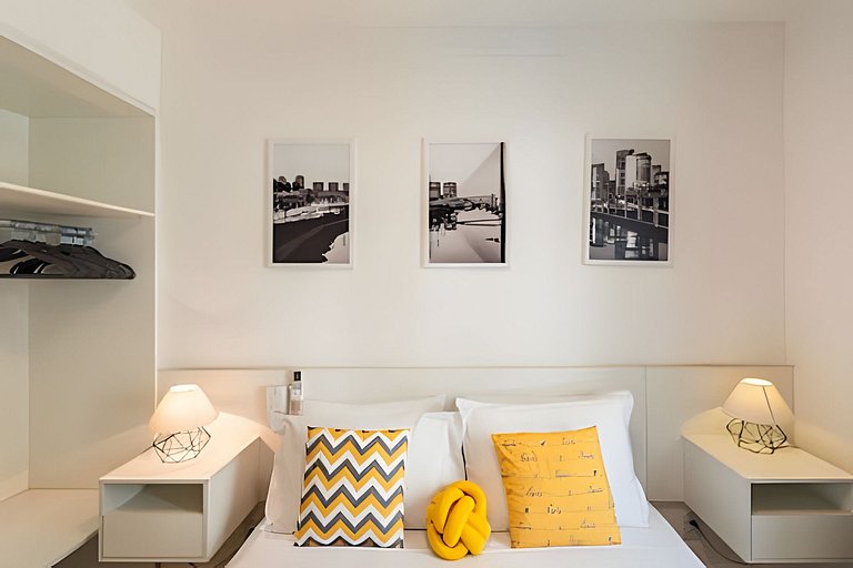 MP/1212 Flat Pinheiros | Próx HC + Vaga Grátis