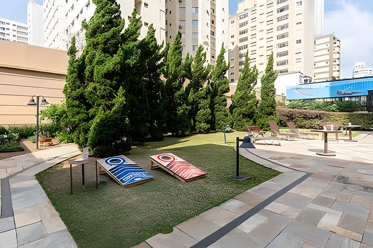 MP/1212-Flat no Mercure Pinheiros com Garagem