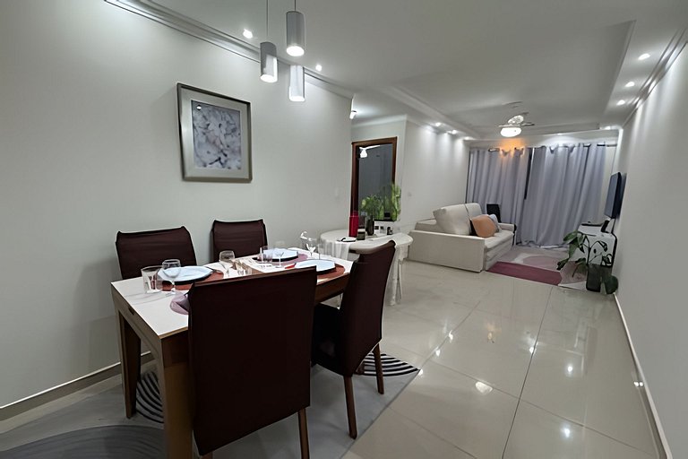 V/42-Apartamento completo na Enseada - Guarujá