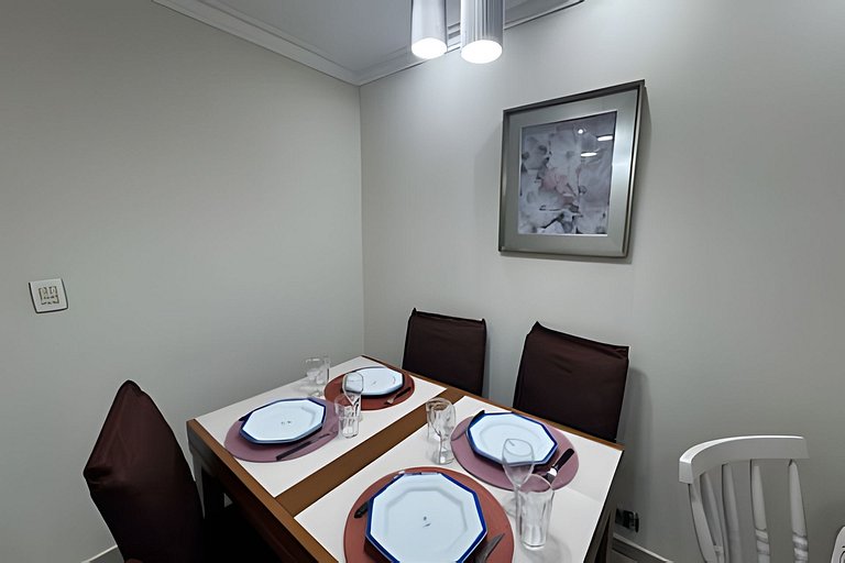 V/42-Apartamento completo na Enseada - Guarujá