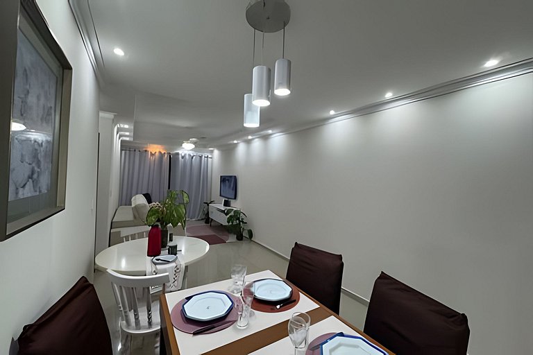 V/42-Apartamento completo na Enseada - Guarujá