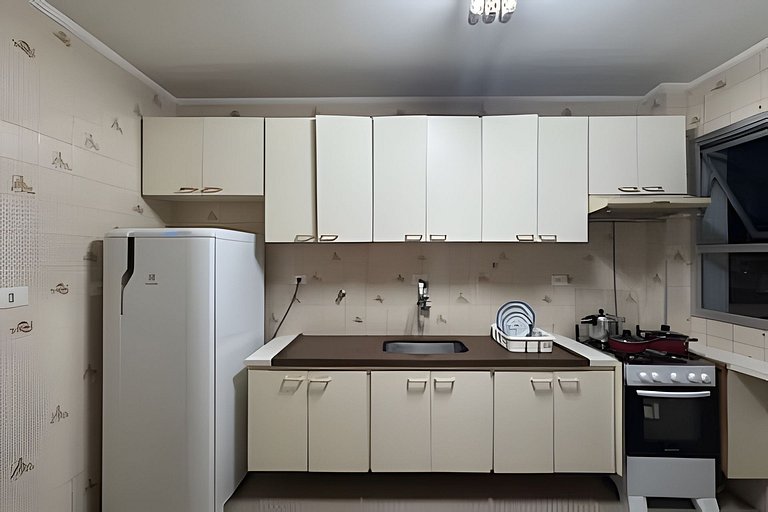 V/42-Apartamento completo na Enseada - Guarujá