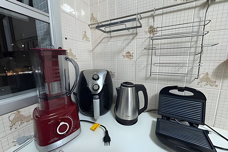 V/42-Apartamento completo na Enseada - Guarujá