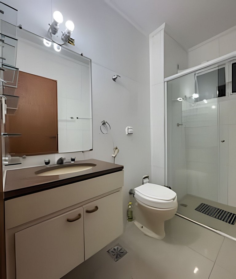 V/42-Apartamento completo na Enseada - Guarujá