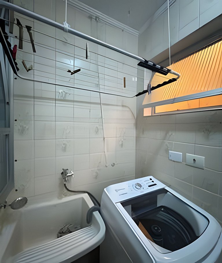 V/42-Apartamento completo na Enseada - Guarujá