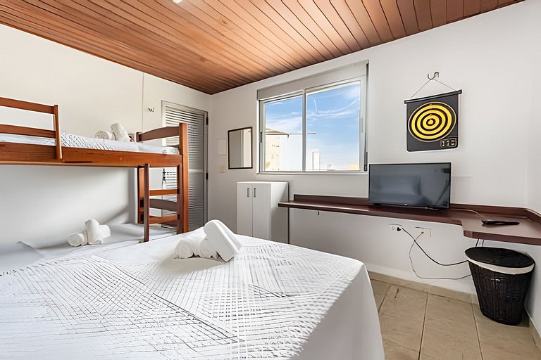 V/52-Cobertura incrível c/Jacuzzi-Enseada Guarujá