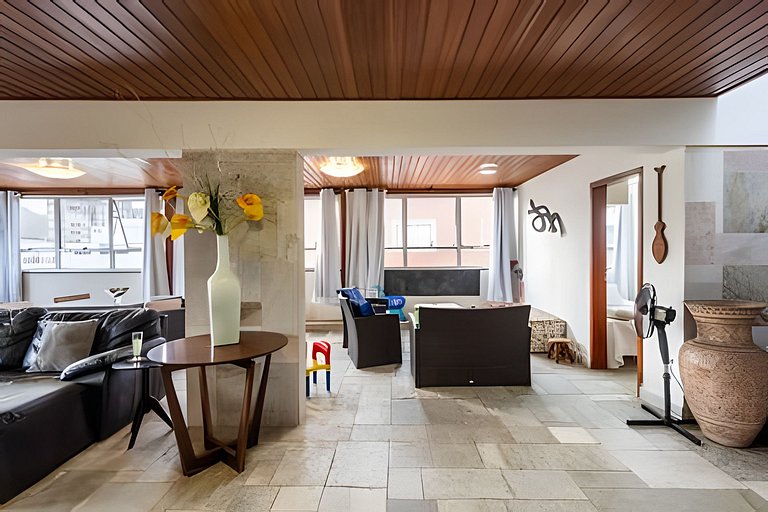 V/52-Cobertura incrível c/Jacuzzi-Enseada Guarujá