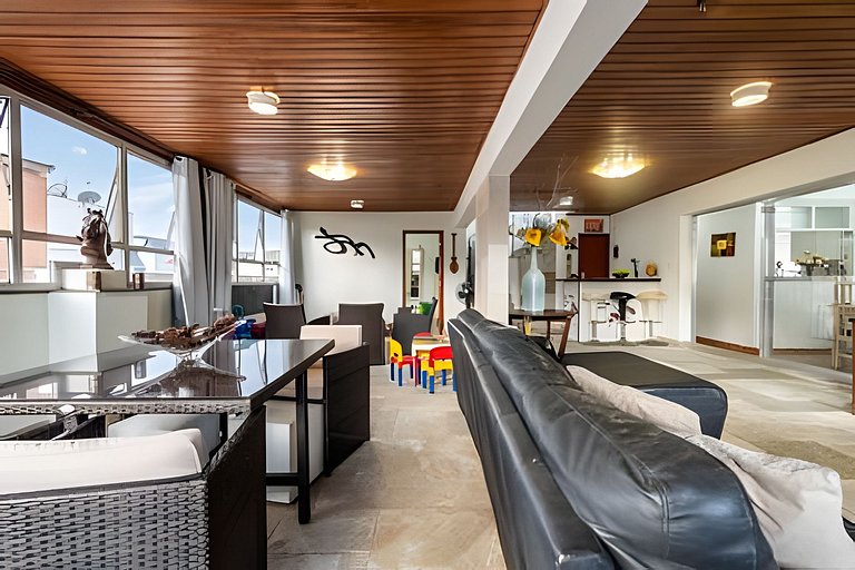 V/52-Cobertura incrível c/Jacuzzi-Enseada Guarujá