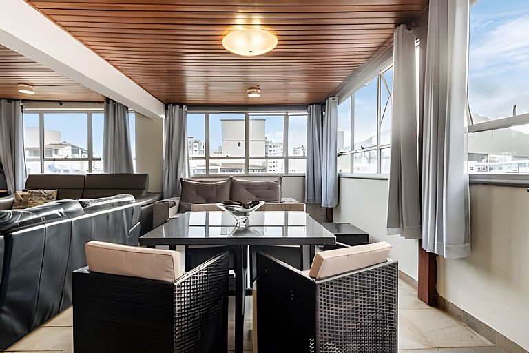 V/52-Cobertura incrível c/Jacuzzi-Enseada Guarujá