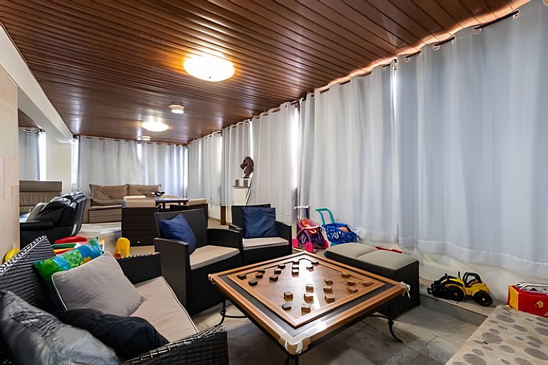 V/52-Cobertura incrível c/Jacuzzi-Enseada Guarujá