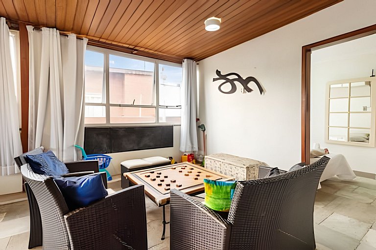 V/52-Cobertura incrível c/Jacuzzi-Enseada Guarujá