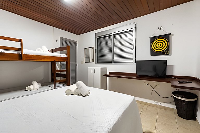 V/52-Cobertura incrível c/Jacuzzi-Enseada Guarujá