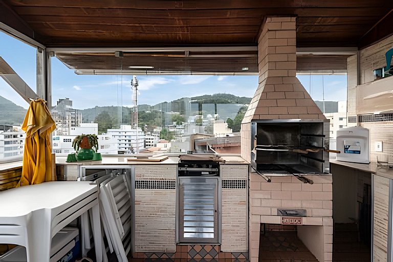 V/52-Cobertura incrível c/Jacuzzi-Enseada Guarujá