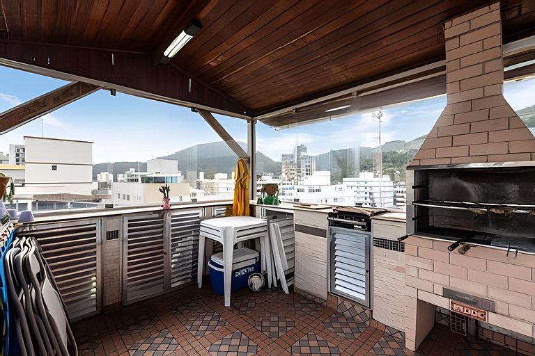 V/52-Cobertura incrível c/Jacuzzi-Enseada Guarujá