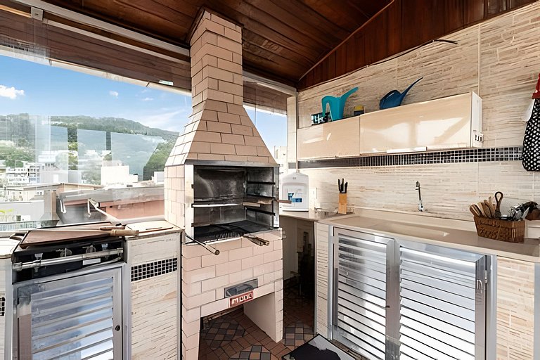 V/52-Cobertura incrível c/Jacuzzi-Enseada Guarujá