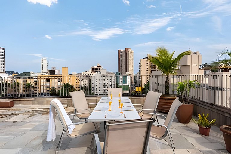 V/52-Cobertura incrível c/Jacuzzi-Enseada Guarujá