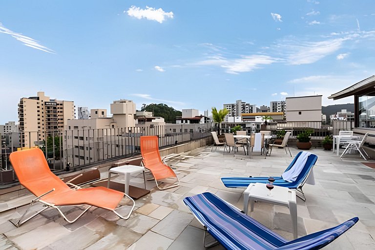 V/52-Cobertura incrível c/Jacuzzi-Enseada Guarujá