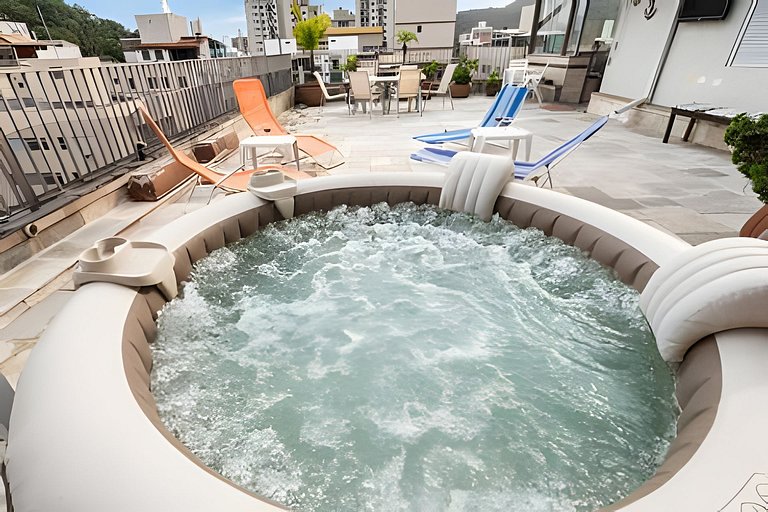 V/52-Cobertura incrível c/Jacuzzi-Enseada Guarujá