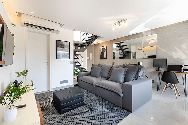 A2/403-Duplex Cama King+Ar+Spa - MorumBIS&Einstein